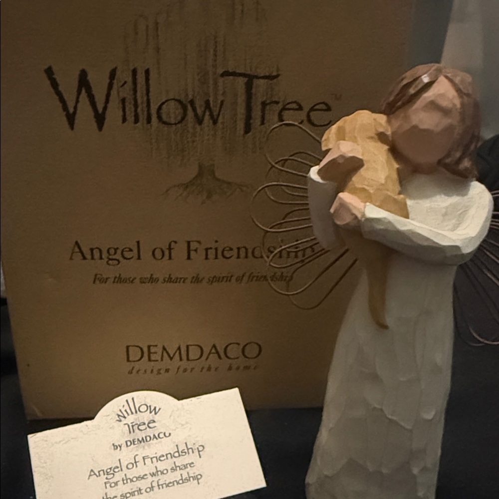 Willow Tree Angel of Friendship Figurine - Tan